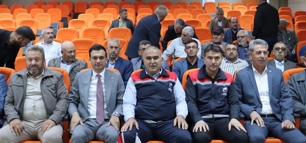 ESKİL İLÇEMİZDE BİLGİLENDİRME TOPLANTISI DÜZENLENDİ.