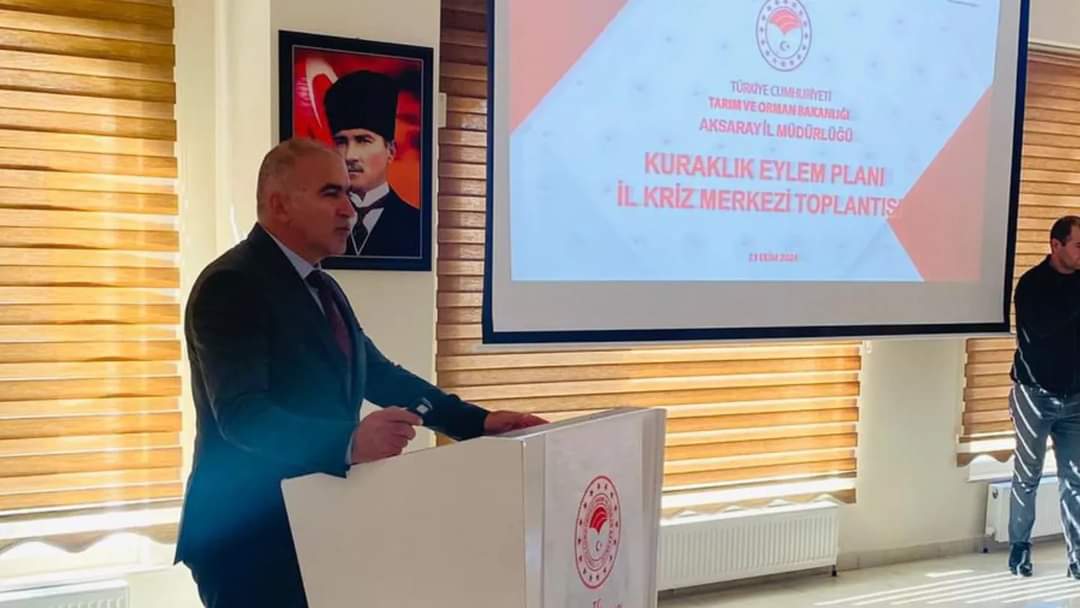 İLİMİZDE TARIMSAL KURAKLIK İL KRİZ MERKEZİ TOPLANTISI YAPILDI